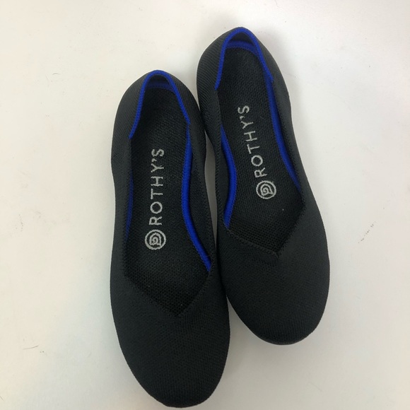 Rothy’s Black Rounded-Toe Flats size 7 - Picture 3 of 5